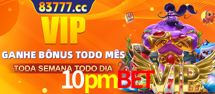Banner promocional do 10pmbet oferecendo 100% de recompensas adicionais contínuas para quem fizer o login diário (Daily sign-in), com um mascote de coelho.